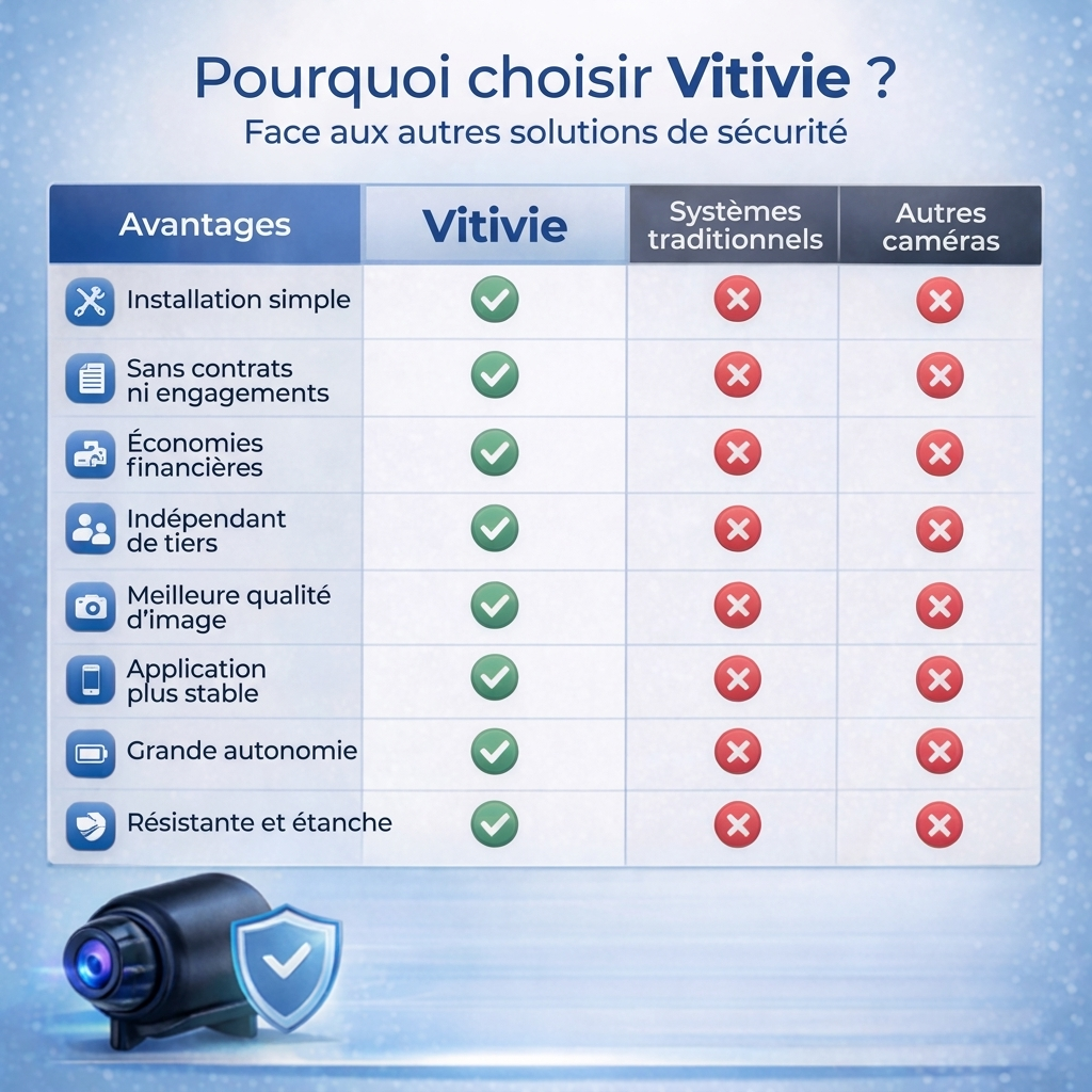 Mini Caméra de Sécurité Full HD 4K UltraVision™