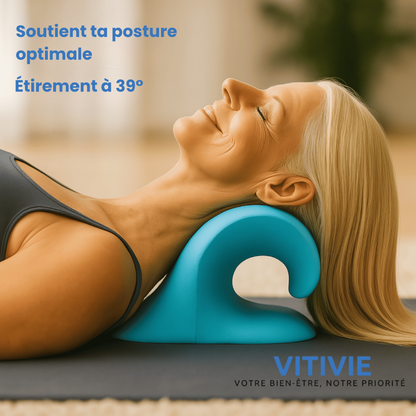 Vitivie Étireur de cou 2 en 1