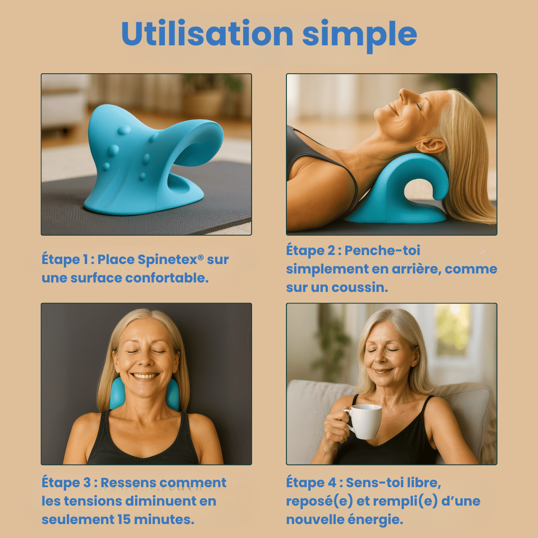 Vitivie Étireur de cou 2 en 1