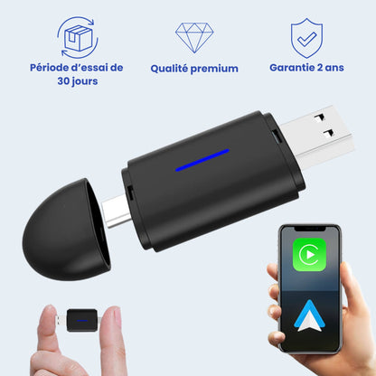 Mini clé CarPlay 2-en-1